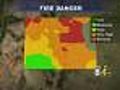 Red Flag Warnings Worry Firefighters,  Homeowners