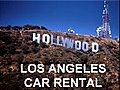 Car Rental Los Angeles LAX Alquiler coches aeropuerto