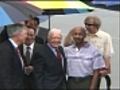 Jimmy Carter returns with Boston man imprisoned in North Korea