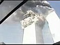 Extreme Closeup of World Trade Center (WTC) Tower Collapse in New York City (NYC)