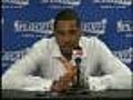 Web Extra: Carmelo On Game 4 Loss