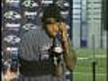 Web Extra: Suggs Talks About Shoulder Injury