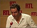 Tanguy Pastureau sur RTL : 