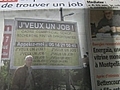 Un job à l’affiche