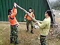 Soldat coreen pro du taekwondo