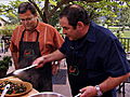 Emeril Green: Braised Rice Beans With Kale