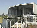 Royalty Free Stock Video SD Footage Boats and Yachts at a Marina and Shipyard in South Florida