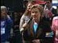 Hillary Clinton Stumps For Obama In Miami
