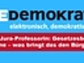 Gesetzesberatung online - E-Demokratie: Folge 9.2