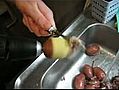 Épluche patate maison