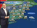 02/27/09: NECN weather forecast,  noon