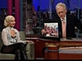 Late Show - Christina Aguilera on WFP