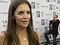 Katie Holmes shows her dark side