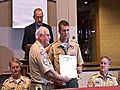 Boy Scout Returns Home With High Honor