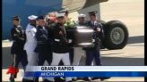 Raw Video: Betty Ford’s Body Arrives in Michigan
