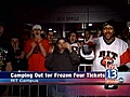 RIT Students Camp Out for Tickets