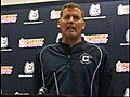 UConn coach Randy Edsall talks about West Virginia