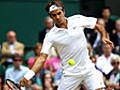 Wimbledon: 2011: Jo-Wilfried Tsonga v Roger Federer