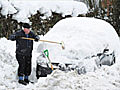 Heavy snow hits air travel,  roads across Europe