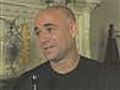 Agassi on his Hall of Fame induction