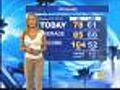 Jackie Johnson’s Weather Forecast (Aug. 12)