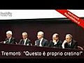 Brunetta parla,  Tremonti lo demolisce: &#039;&#039;E&#039; un cretino&#039;&#039; (da Repubblica.tv)