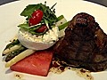 Easter in 60: Lamb Steak Salad