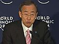 Davos 2011 - Briefing with Ban Ki-moon,  Secretary-General, United Nations - Fri Jan 28 2011