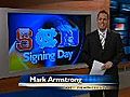 National signing day in college football