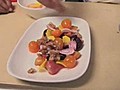 Chic TV Dining: Fireside beet salad