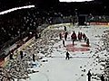 2010 Calgary Hitmen teddy bear toss