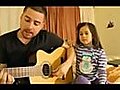 Awesome father & daughter duet