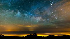 The Milky Way in Time-Lapse