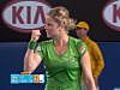 Australian Open: Satzball Clijsters