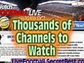 Watch Football Matches Online