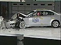 2010 BMW 5-Series IIHS Frontal Crash Test