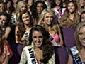 Backstage at Miss USA