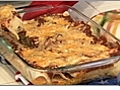 Topping and Baking Enchiladas