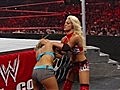 WWE Monday Night Raw - Kelly Kelly Vs. Maryse