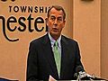 Boehner Decries Shooting Of Giffords