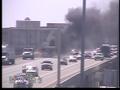 RAW: Car catches fire on I-10 in Phoenix