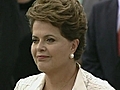 Dilma Rousseff,  présidente du Brésil