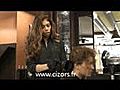 Vidéo lissage brésilien à la kératine par Elodie du salon de coiffure CIZORS Paris 11