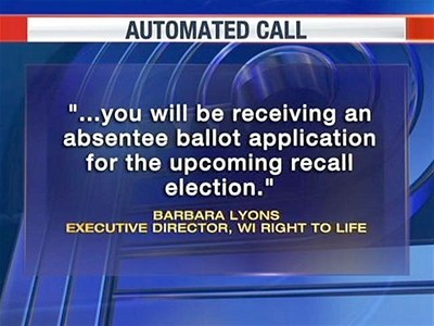 Robo Calls Confuse Voters