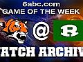 VIDEO: Game of the Week 8 -HS Football