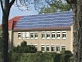 Solar panels on a roof