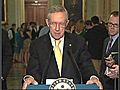 Harry Reid on jobs,  trade, economy