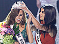 Raw Video: Californian crowned Miss USA