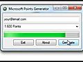 Free Microsoft Points Generator 2011!