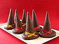 How to Make Chocolate Witch Hats